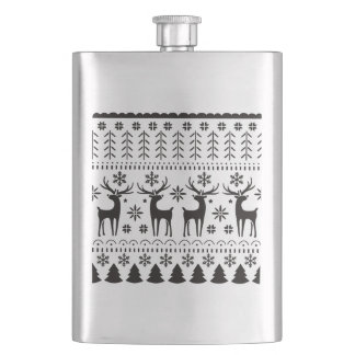 Modern Folk Art Christmas Reindeer Fickplunta