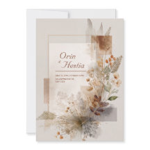 Modern folkbotaniska Bröllop