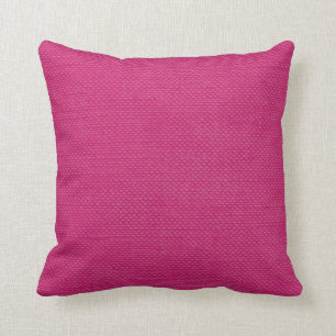 Modern för Nubby fuschia linneLook" för linjer " Kudde