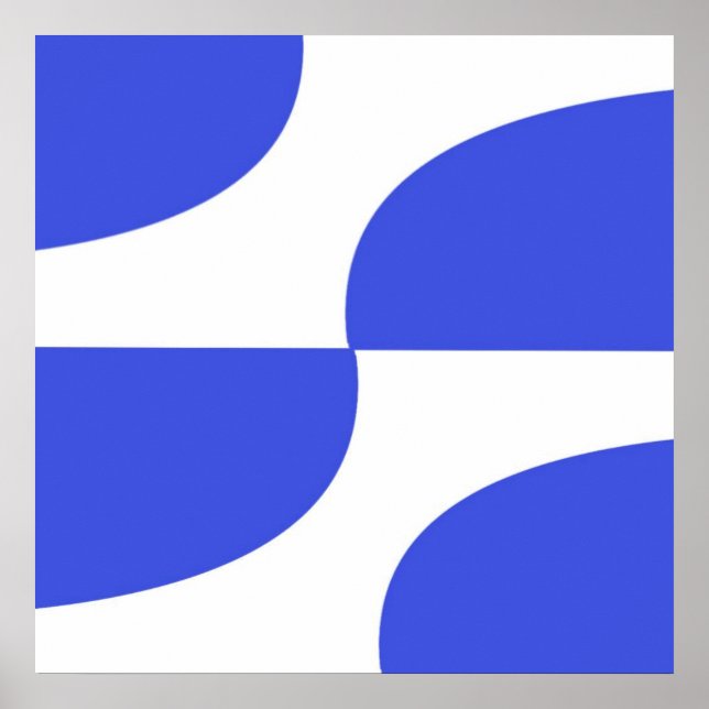 modern form formgivning konst poster (Framsidan)