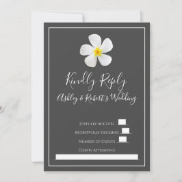 Modern Formal Classic, Vit på Mörk Grått, OSA Inbjudningar