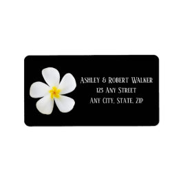 Modern Formal Classic, Vit på Svarta, Bröllop Adressetikett