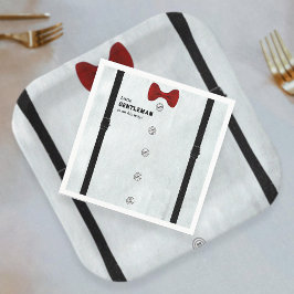 Modern formell, liten, brud, enkel visning pappersservett