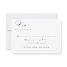 Modern formell minimal Elegant bröllop