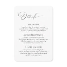 Modern formell minimal Elegant bröllop