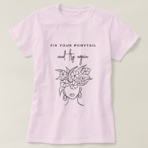 Modern Försök igen Kvinnor med Plant Sketch