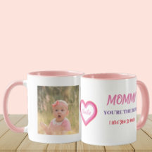 Modern första MAMMA-skriptfoto av Mors dag Cute