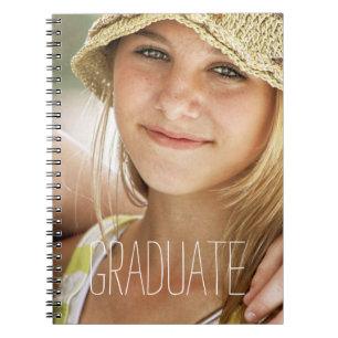 Modern foto 2014 Student i High School Studenten Anteckningsbok Med Spiral