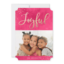 Modern foto för Glatta vattenfärgen Guld Rosa