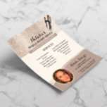 Modern foto för Mobile Notary Service Guld Glitter Flygblad<br><div class="desc">Modern fotopapper för Mobile Notary Service Guld Glitter.</div>