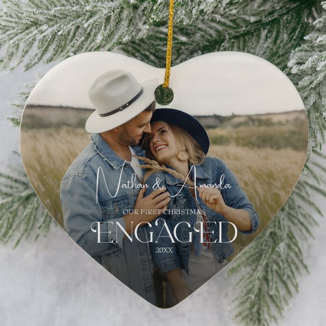 Modern foto för uppringning julgransprydnad keramik (Skapare uppladdad)