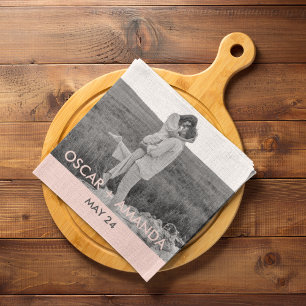 Modern Foto- och familjefaktura GiftMode i familje Kökshandduk