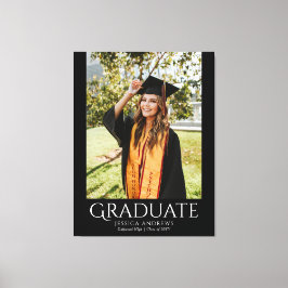 Modern foto Student i Studenten Snyggt Canvastryck