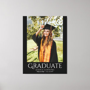 Modern foto Student i Studenten Snyggt Canvastryck
