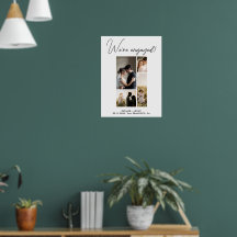 Modern foto Vi är engagerad Förlovningsfest