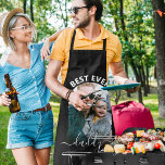 Modern fotobåge | Bästa någonsin pappa Apron<br><div class="desc">Denna moderna designade kartong för arch-foto är perfektens gåva till pappor, daddys och morfäder i fars dag! Med ett snyggt Arch-format, skript för foto och elegant. Storleken på teckensnittet stilar och färg kan ändras genom att klicka på den anpassade länken efter anpassning. (Formgivningen kan också överföras till någon av zazzelprodukterna.)...</div>