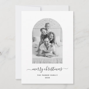 Modern fotobåge God jul Julkort