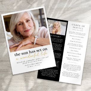 Modern fotobegravningsorder program