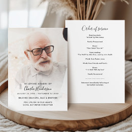 Modern Fotobegravningsordningsservice Program