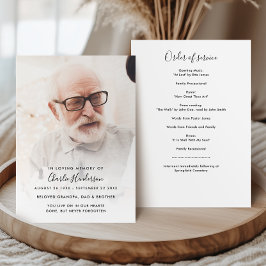 Modern Fotobegravningsordningsservice Program