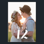 Modern fotobröllopsmottagning bordsnummer<br><div class="desc">Ladda upp ditt favoritfoto till de här bröllop-bordsnumren i anpassningsbarna. Kontakta mig genom kontaktknappen nedan om du behöver hjälp. Jag skulle vara lycklig för att hjälpa till.</div>