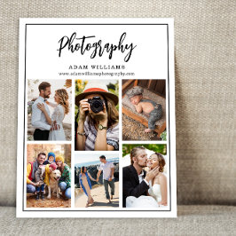 Modern Fotografi Paket & Prissättning Foto Reklamblad
