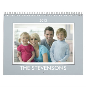 Modern fotokalender för portfölj kalender