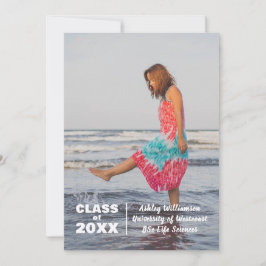 Modern fotoklass 20XX Studenten-meddelande Meddelande