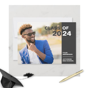 Modern fotoklass i Studenten av 20XX Party Inbjuda Inbjudningar