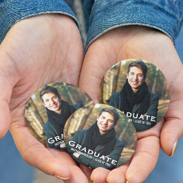 Modern fotoknapp i studenten knapp