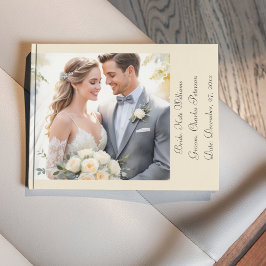 Modern fotokod Qr-Anpassningsbar Gästböcker