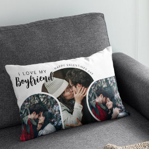 Modern fotokollage I kärlek Min Boykompis Prydnadskudde