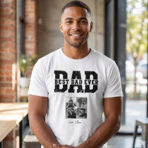 Modern Fotokollage Personliggjort T Shirt