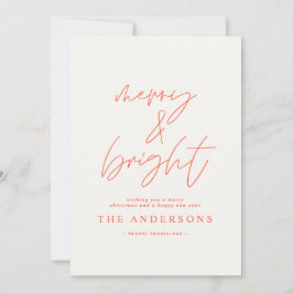 Modern fotomerry & bright christmas