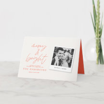 Modern fotomerry och klarröd jul