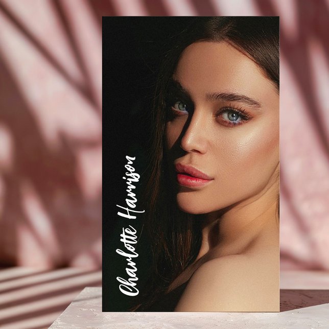 Modern fotoskrift av Fullt Visitkort (Skapare uppladdad)