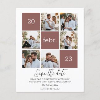 Modern fotospara Bröllop i datumbudgeten