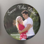 Modern fotospara datum magnet<br><div class="desc">Modern minimalistisk bild sparar datumet. Photo kredit Photography © Storytree Studios,  Stanford,  CA.</div>