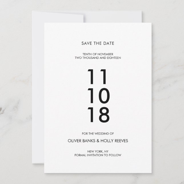 Modern fotospara datum spara datumet (Framsida)