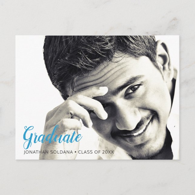 Modern fotoStudentfest Vykort (Framsida)