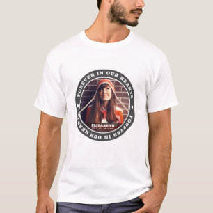 Modern fotot med enkel Anpassningsbar i våra hjärt T Shirt