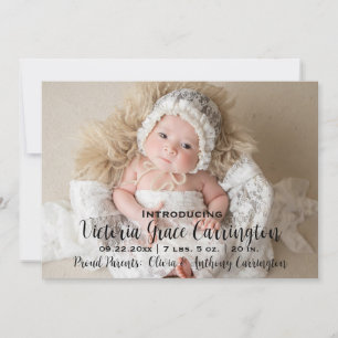 Modern fotoutställning vid Namn födelsemeddelande Meddelande