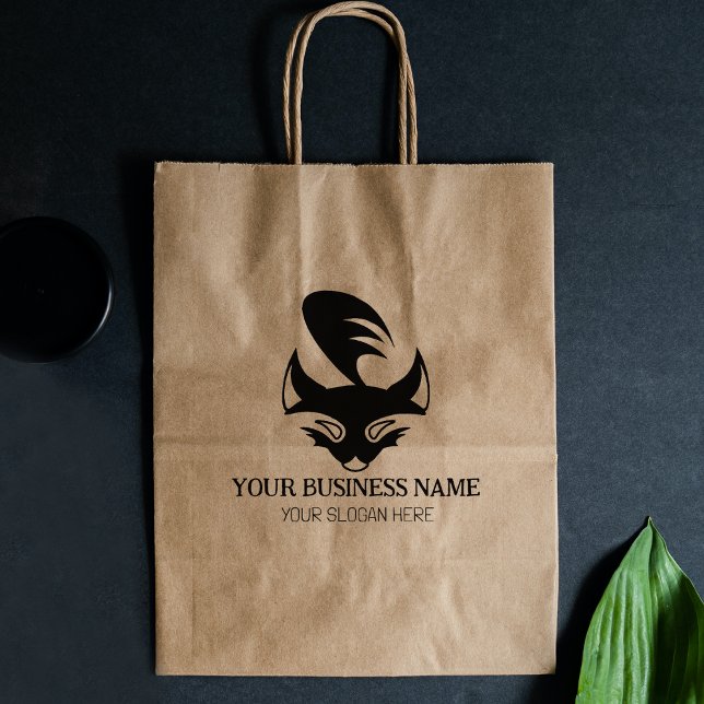 Modern Fox-Logotyp, Anpassningsbar Business, stor Stämpel (Skapare uppladdad)