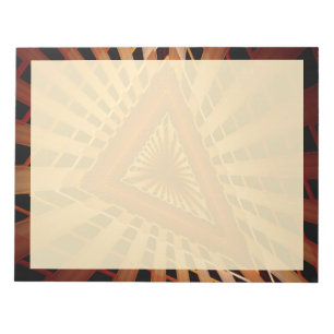 Modern Fractal grafik i 3D Fantasy Network Anteckningsblock