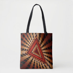 Modern Fractal grafik i 3D Fantasy Network Tygkasse