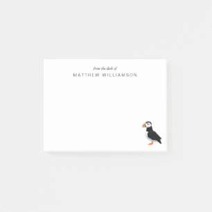 Modern från Puffin Birds skrivbord Post-it Block