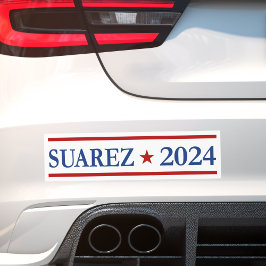 Modern Francis Suarez 2024 USA:s president Bildekal