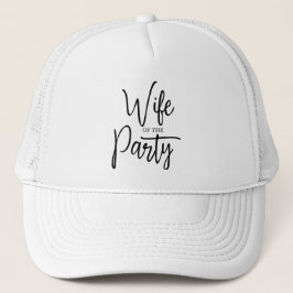 Modern fru Party Bachelorette Bride Keps