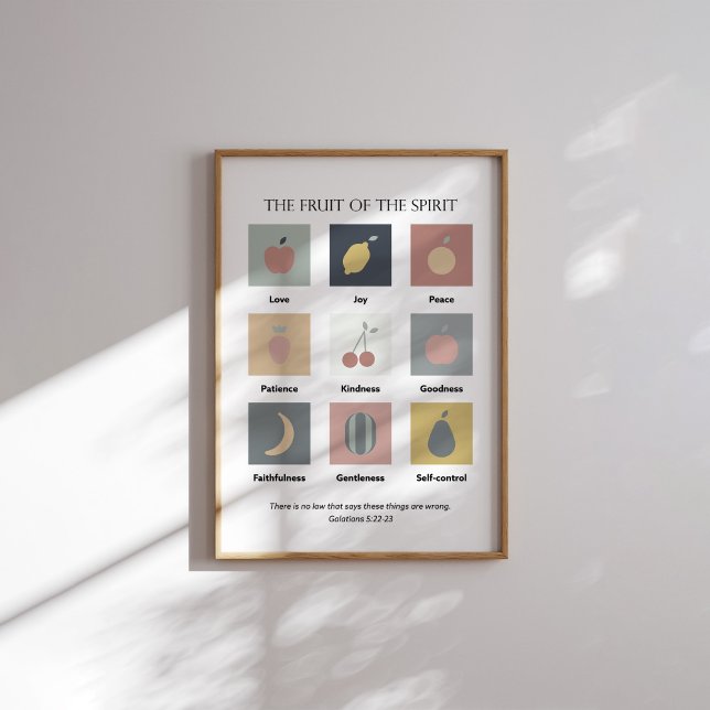 Modern frukt i den poster andan (Skapare uppladdad)