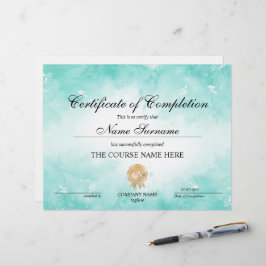 Modern fullföljandekurs för intyg